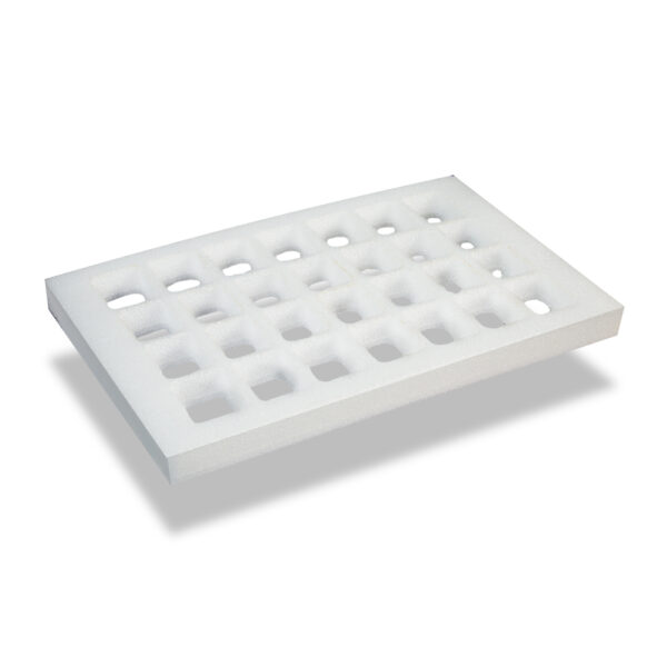 QUBE-Full-Size-Foam-Template-White